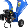 Landworks GUO033 7HP 212CC Gas Engine 3" Max Branch Diameter Wood Chipper and Shredder New
