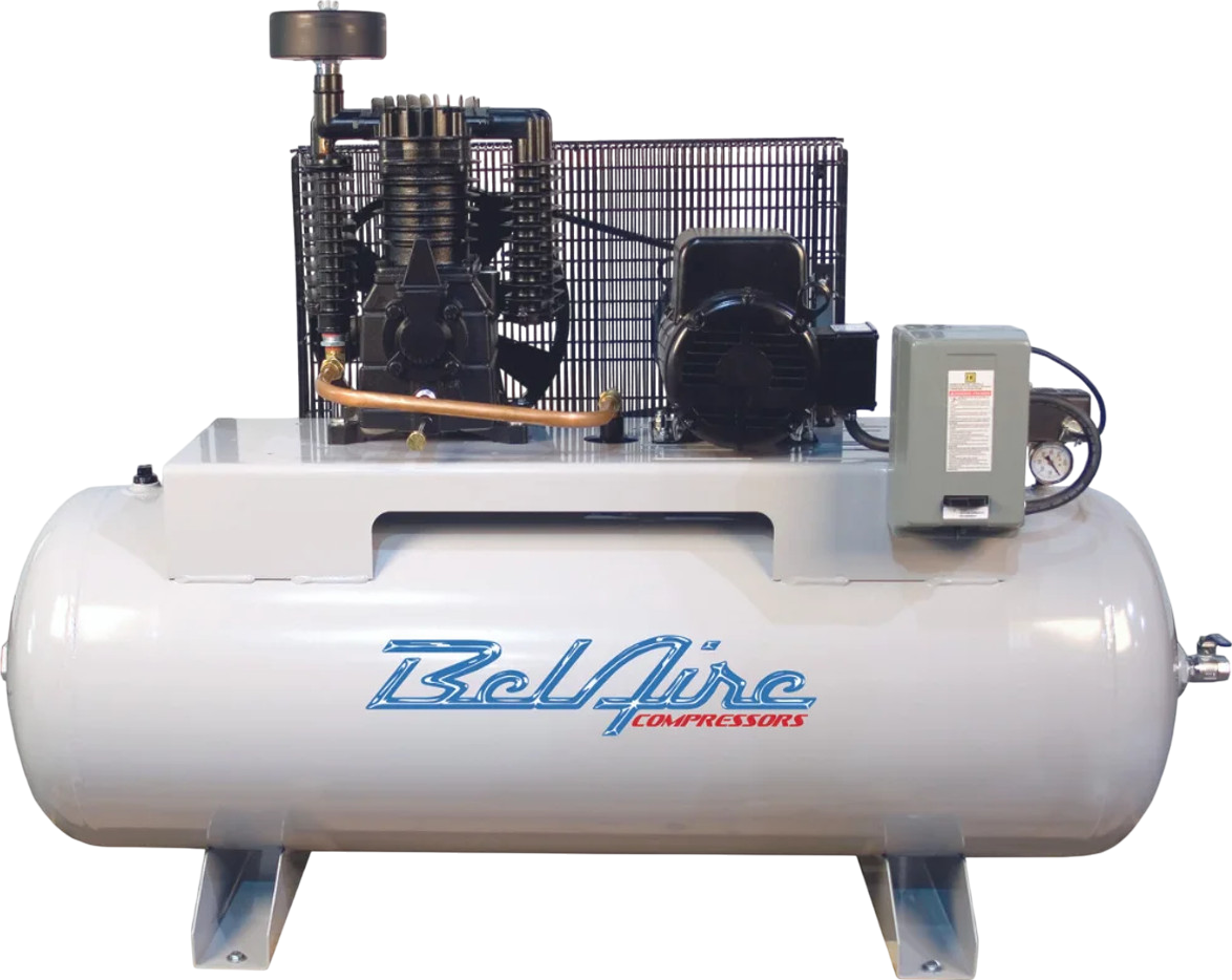 Belaire 318HE Air Compressor Elite Series 80 Gal. 5 HP Two Stage 208/230V Single Phase New