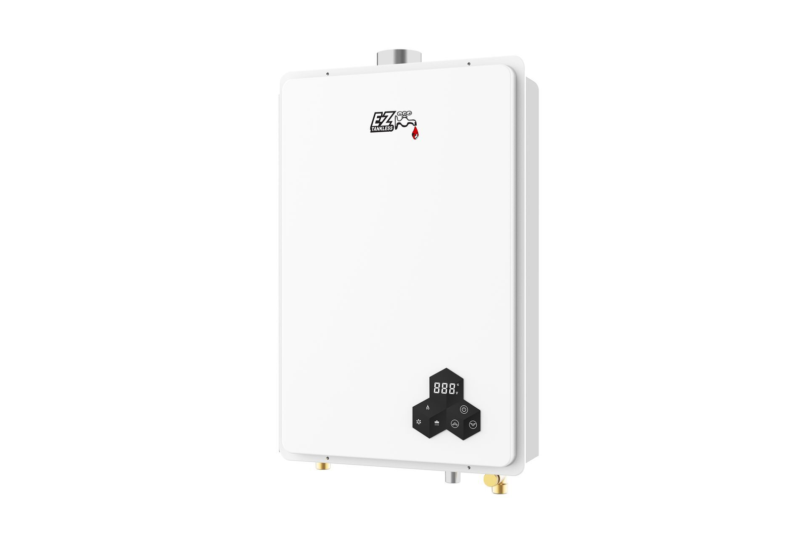 EZ Tankless Sapphire Series 12L 4.5 GPM 80,000 BTU Liquid Propane or Natural Gas Indoor Tankless Water Heater New
