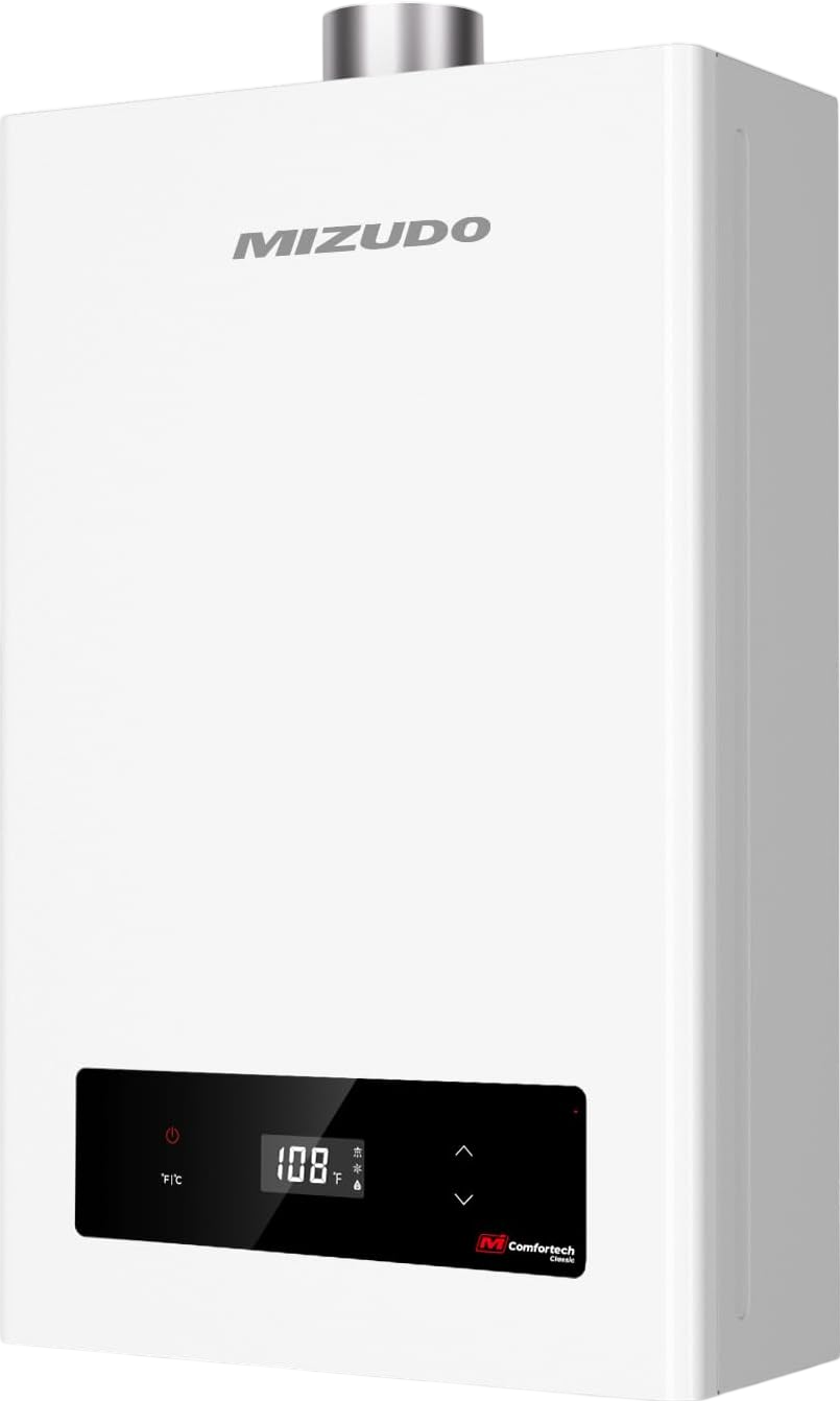 Mizudo CF170 Tankless Water Heater Natural Gas 7.5 GPM 170,000 BTU New