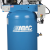 ABAC ABC7-2180VFF Air Compressor 7.5HP 80 Gal. Two-Stage Single Phase 230V Full Feature New