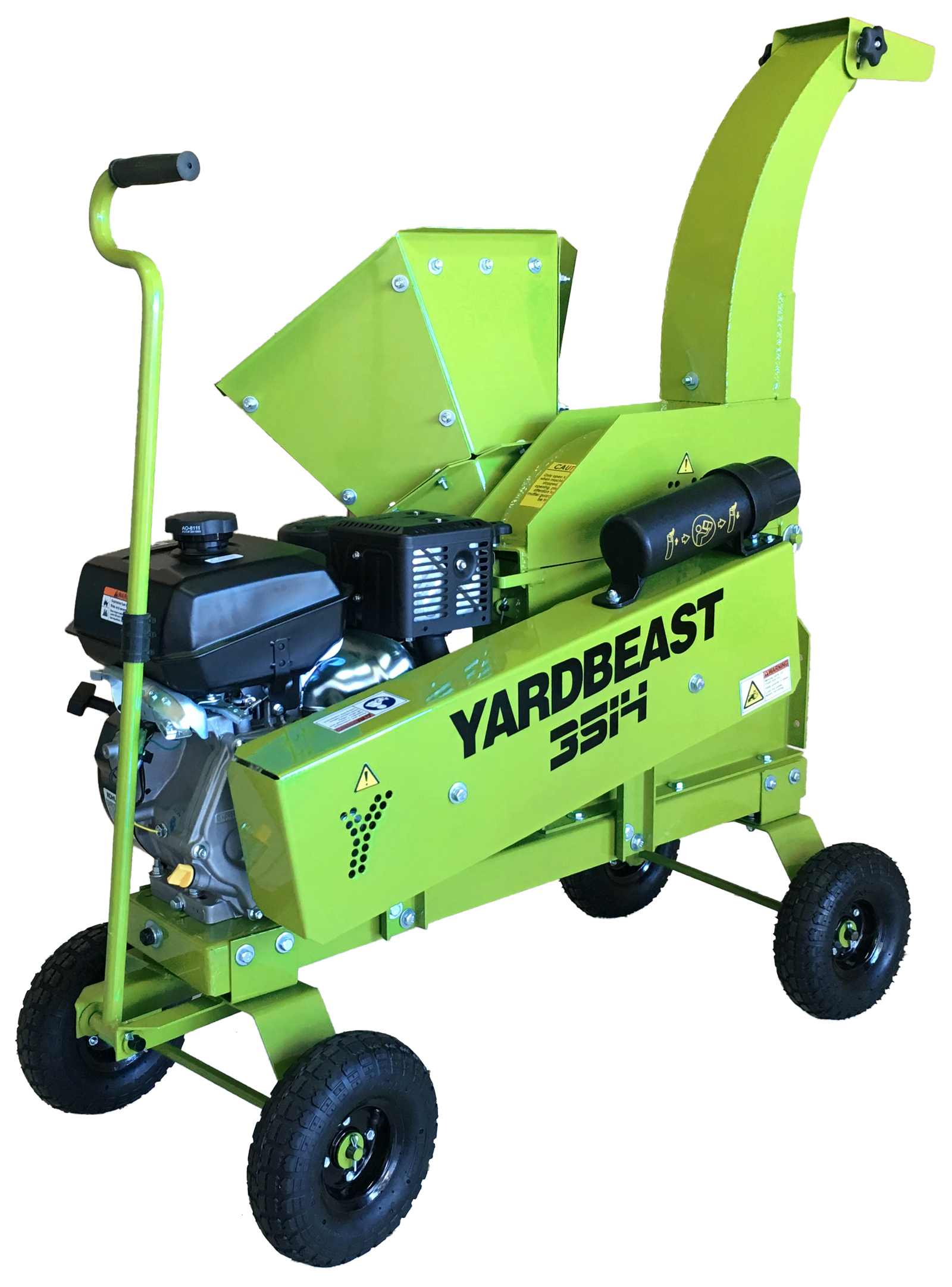 YARDBEAST 3514 429cc 14HP Kohler CH440 Engine 3.5" Wood Chipper Shredder New