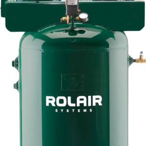 Rolair V5180K30 Air Compressor Electric 5 HP 80 gal. Two-Stage 208V or 230V 1-Phase with Magnetic Starter New