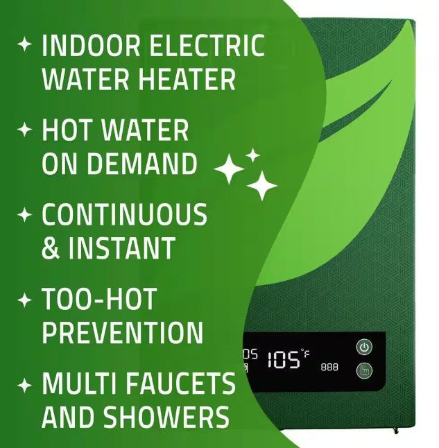 Anzzi WH-AZ027-M3 Envo Atami Tankless Water Heater 27kW Electric 4.8 GPM Single Phase New