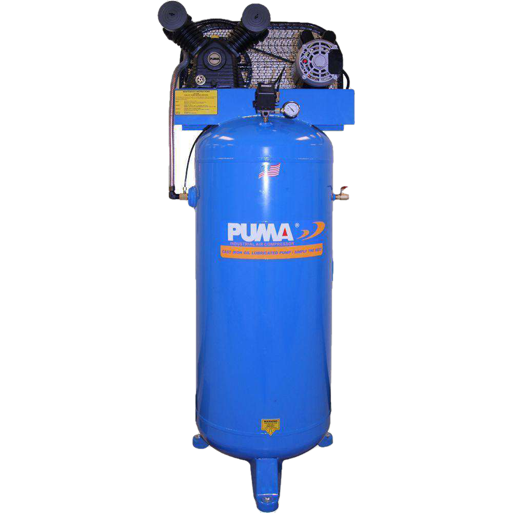 Puma PK-6060V 60 Gallon 3 HP Single Stage Belt Drive Air Compressor Manufacturer RFB