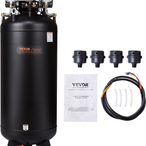 Vevor Air Compressor 80 Gallon 6.5HP Oil-Free 145 PSI Max Single-Phase 220V New